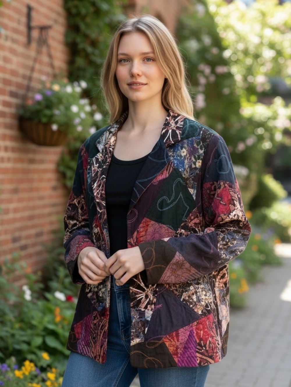 Casual STUDIO Clara Wear designer blazer jacket SZ L NWT Sz M L